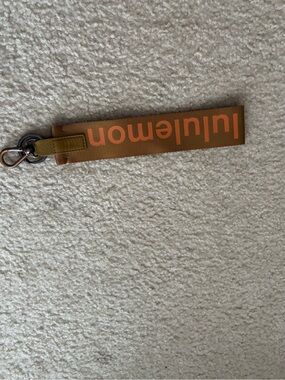 lululemon athletica Orange and Olive Key Fob Strap